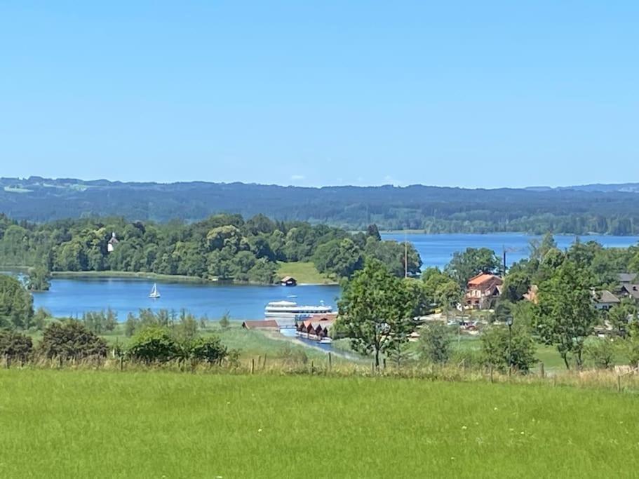 Extravagantes Ganzes Haus Am Staffelsee Зеехаузен ам Щафелзее Екстериор снимка